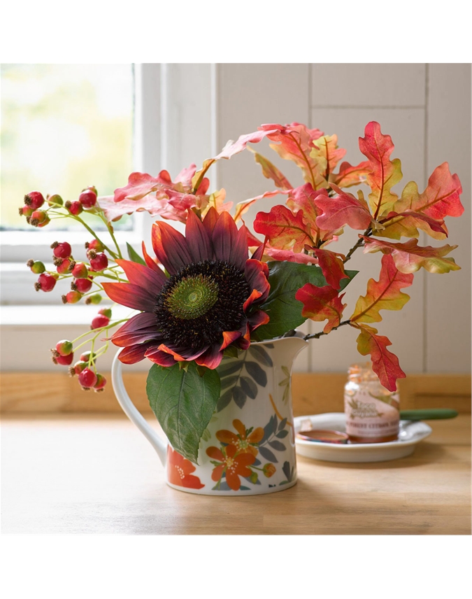 Red Sunflower Stem