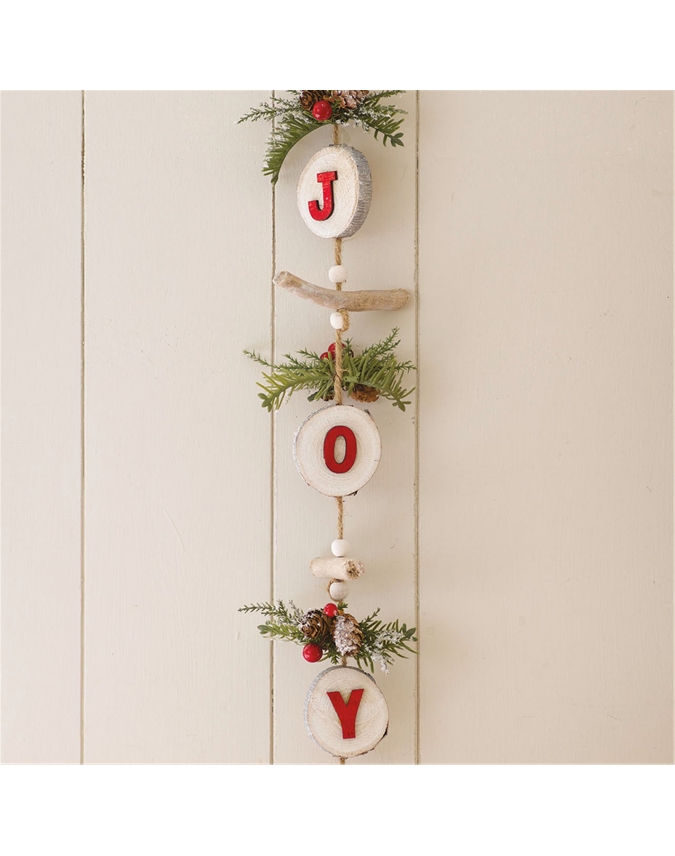 Joy Christmas Letters Garland