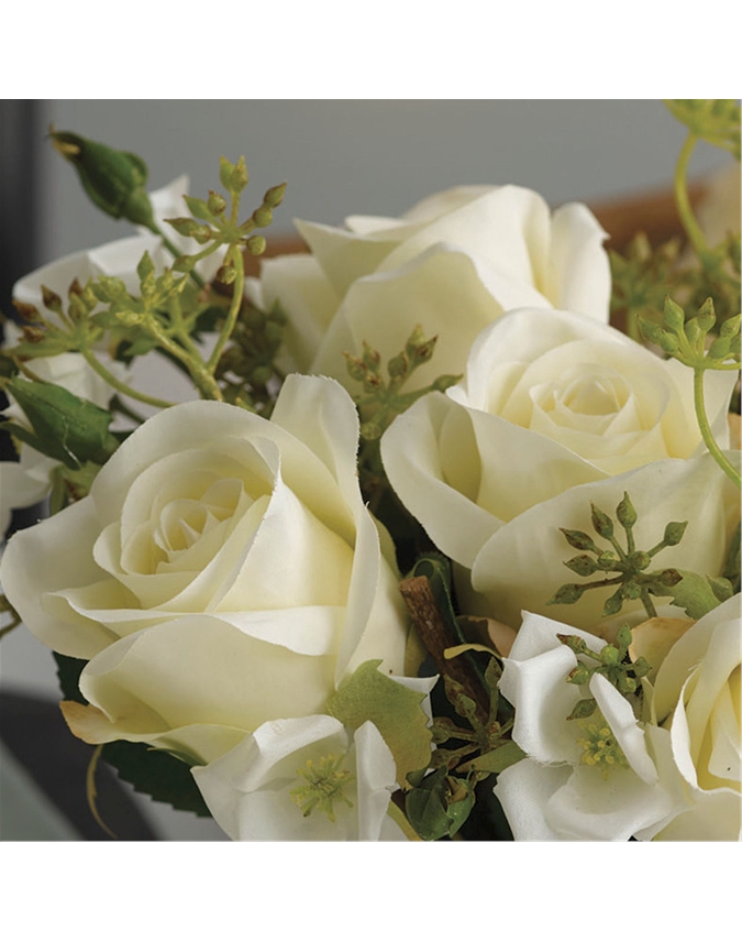 Sarund White Rose Arrangement