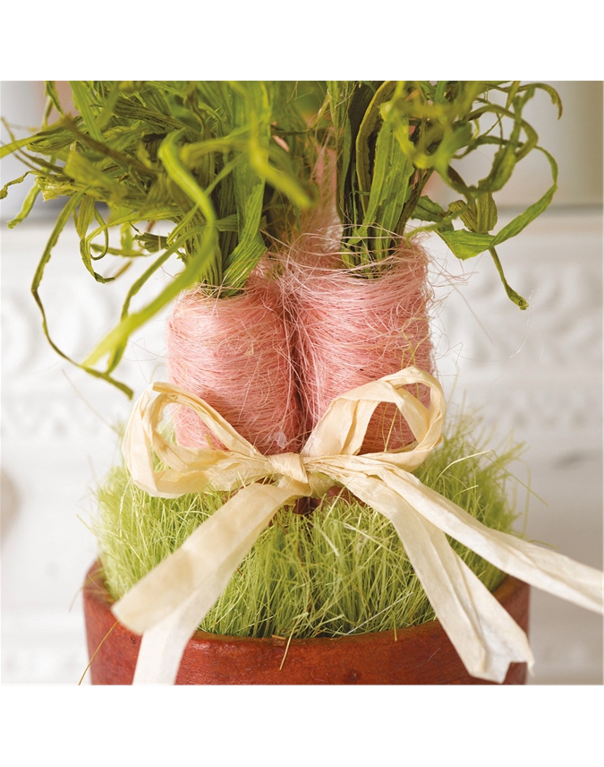 Potted Carrot Decoration