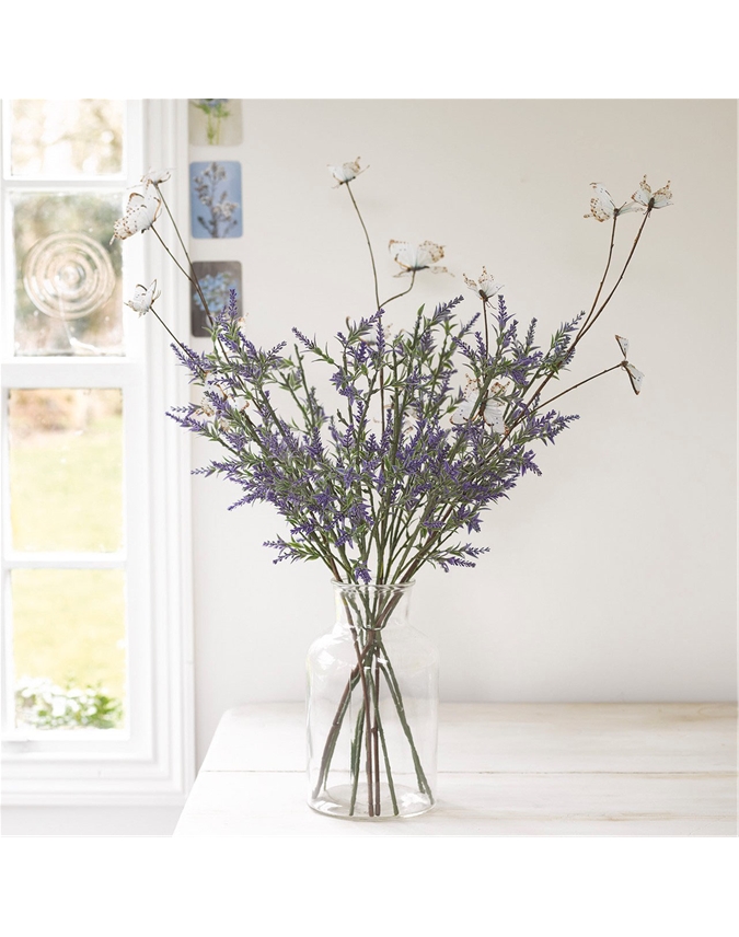 Lavender and Butterfly Stem Collection