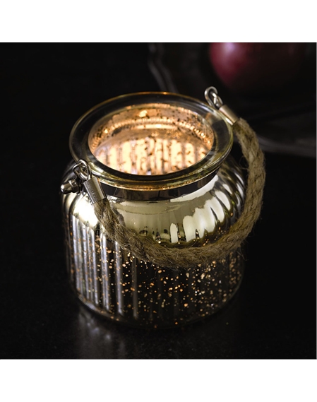 Gold Lantern Vase