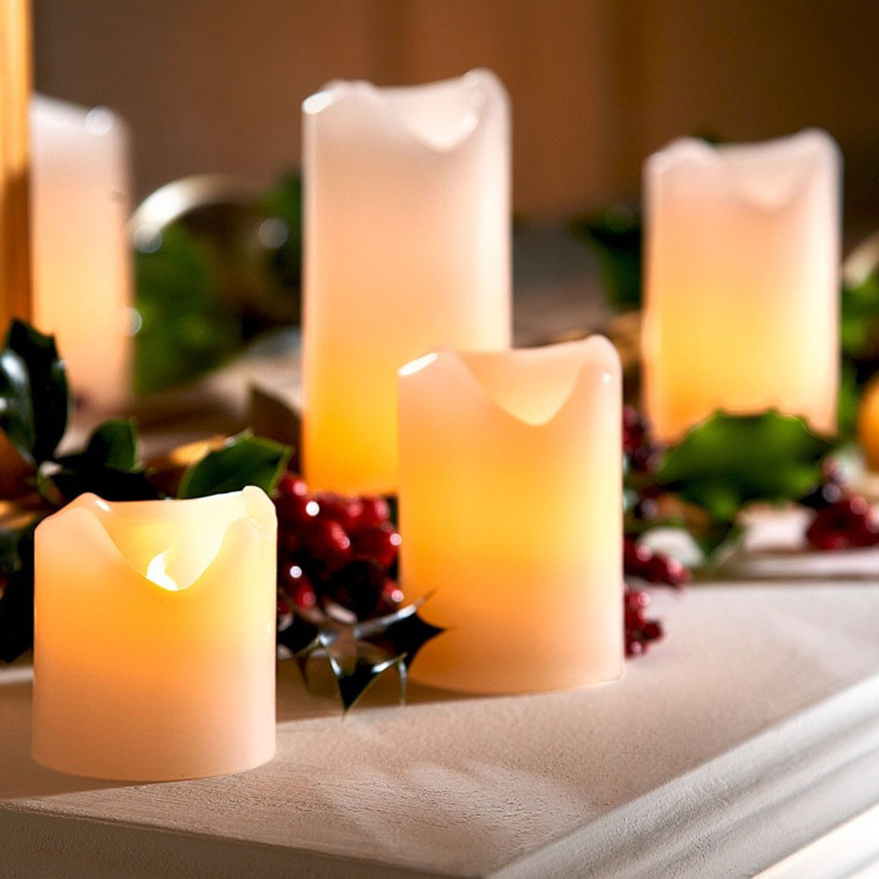 3 piece deals led candle set