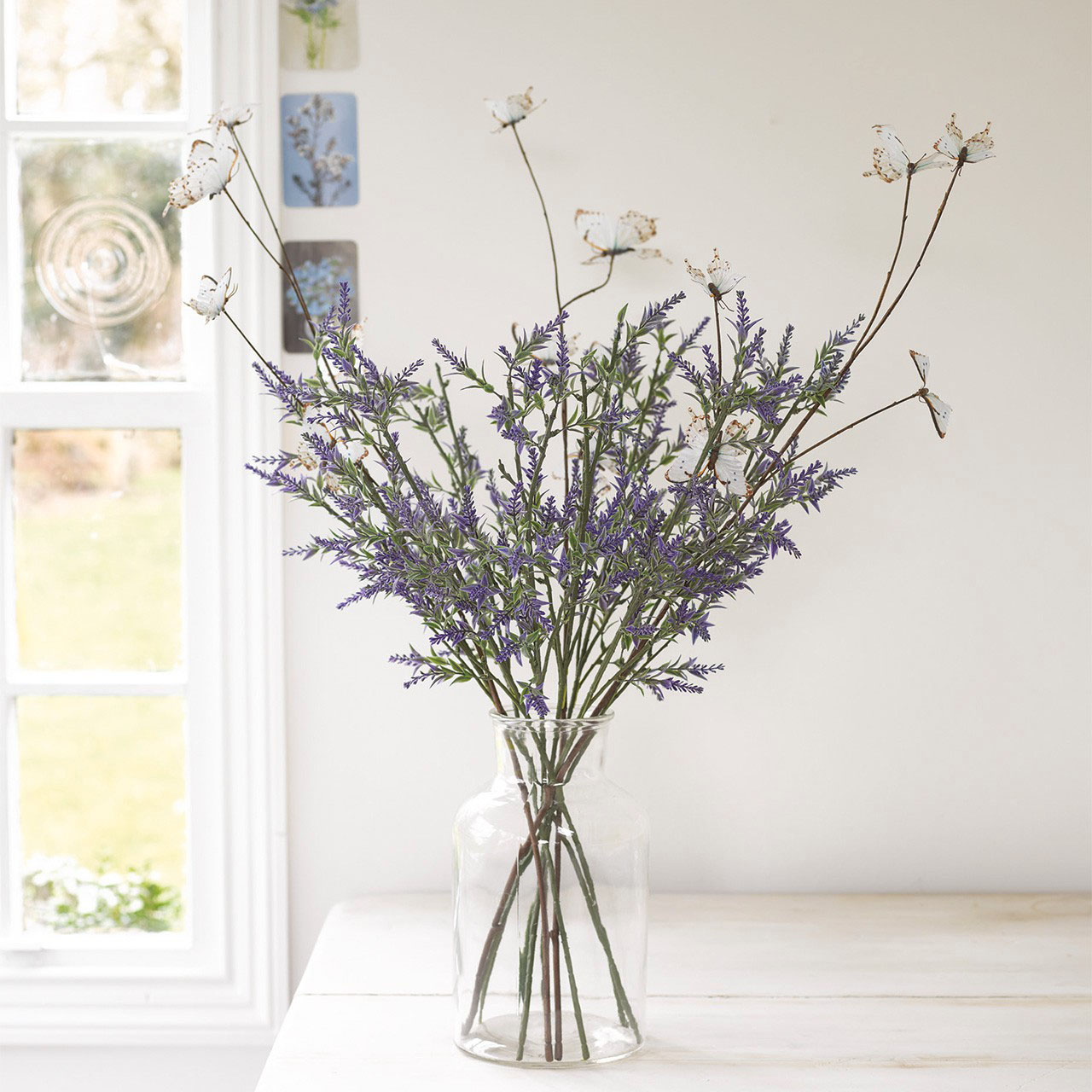Lavender and Butterfly Stem Collection