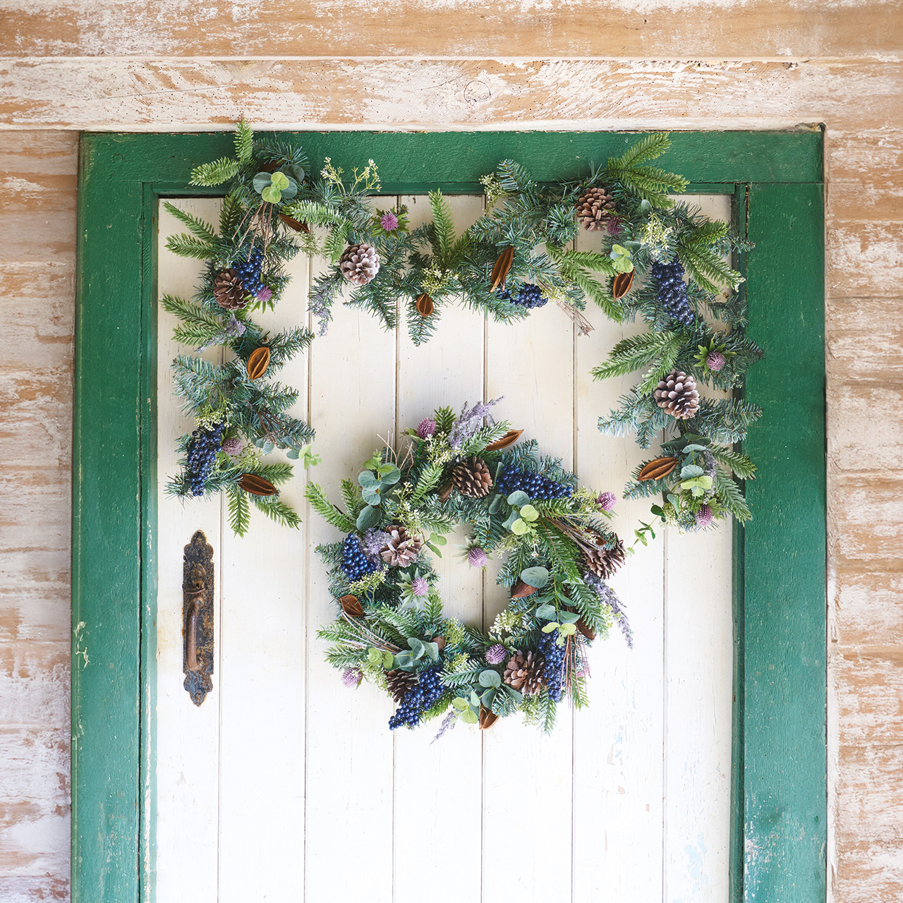 Eucalyptus Thistle Garland