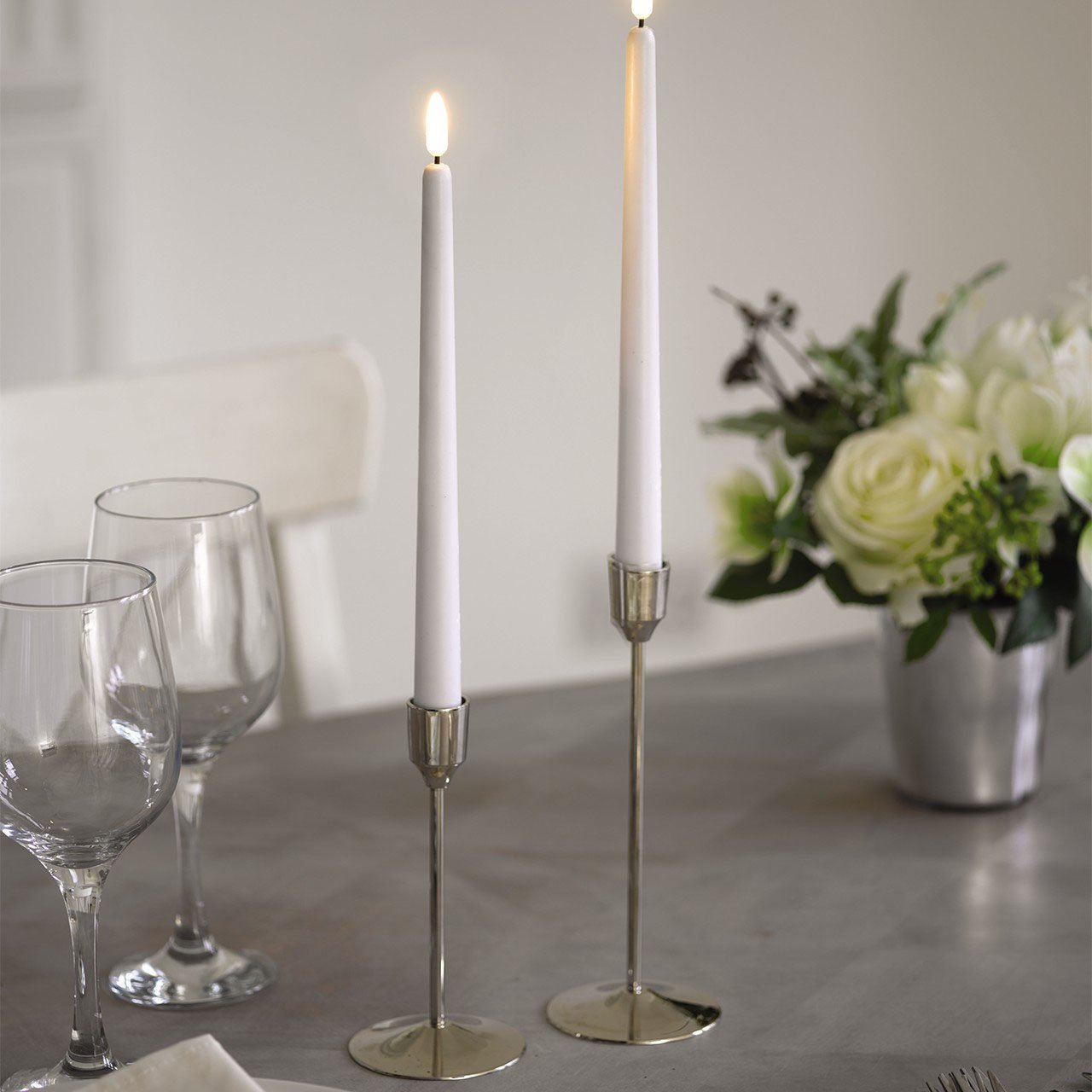 Large Candleholder, Set of 2