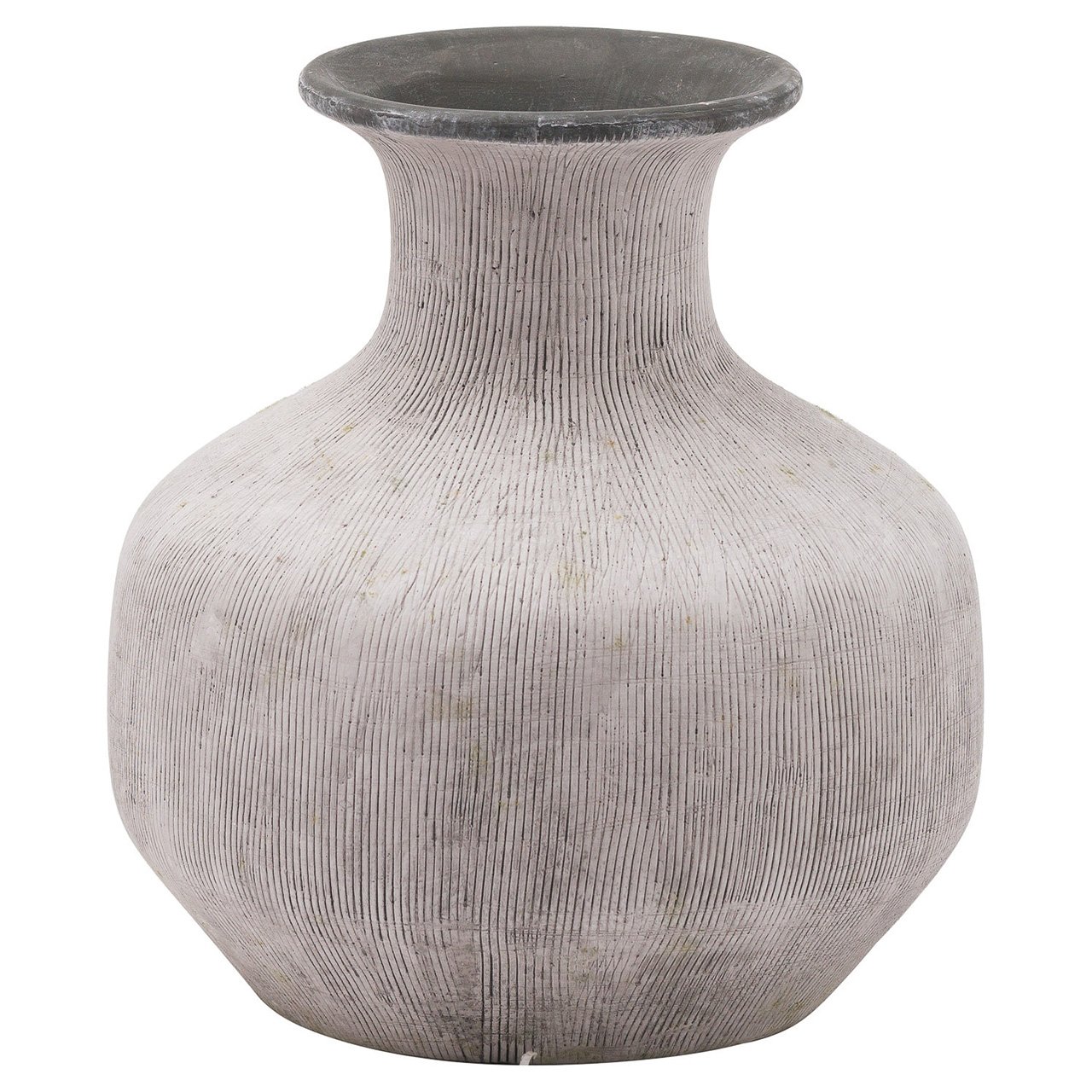 Squat Stone Vase