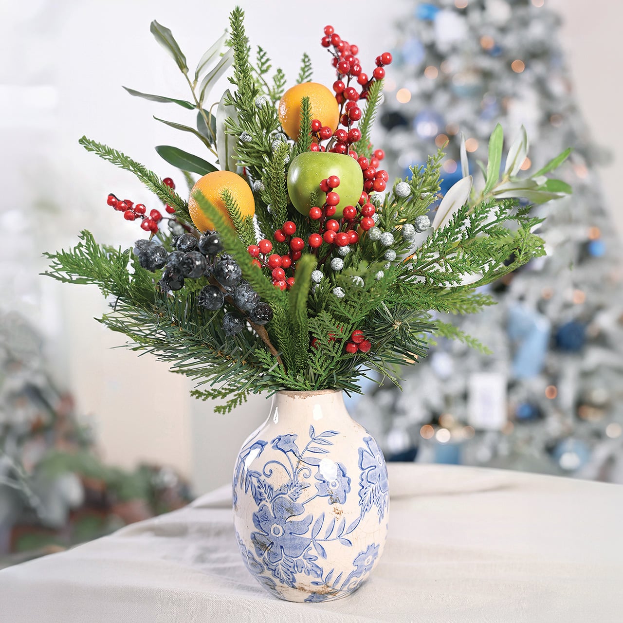 Citrus Christmas Arrangement