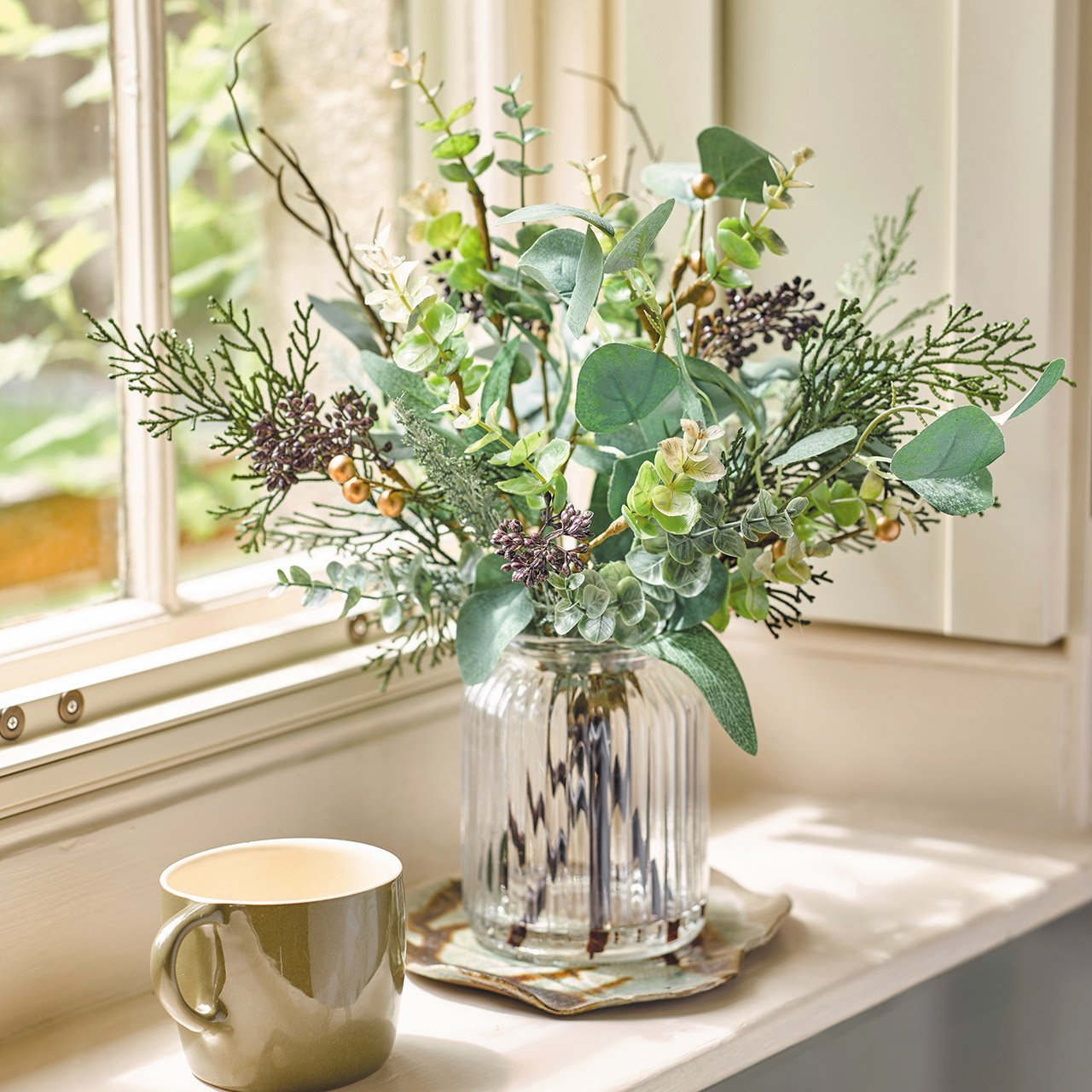 Rustic Eucalyptus Arrangement