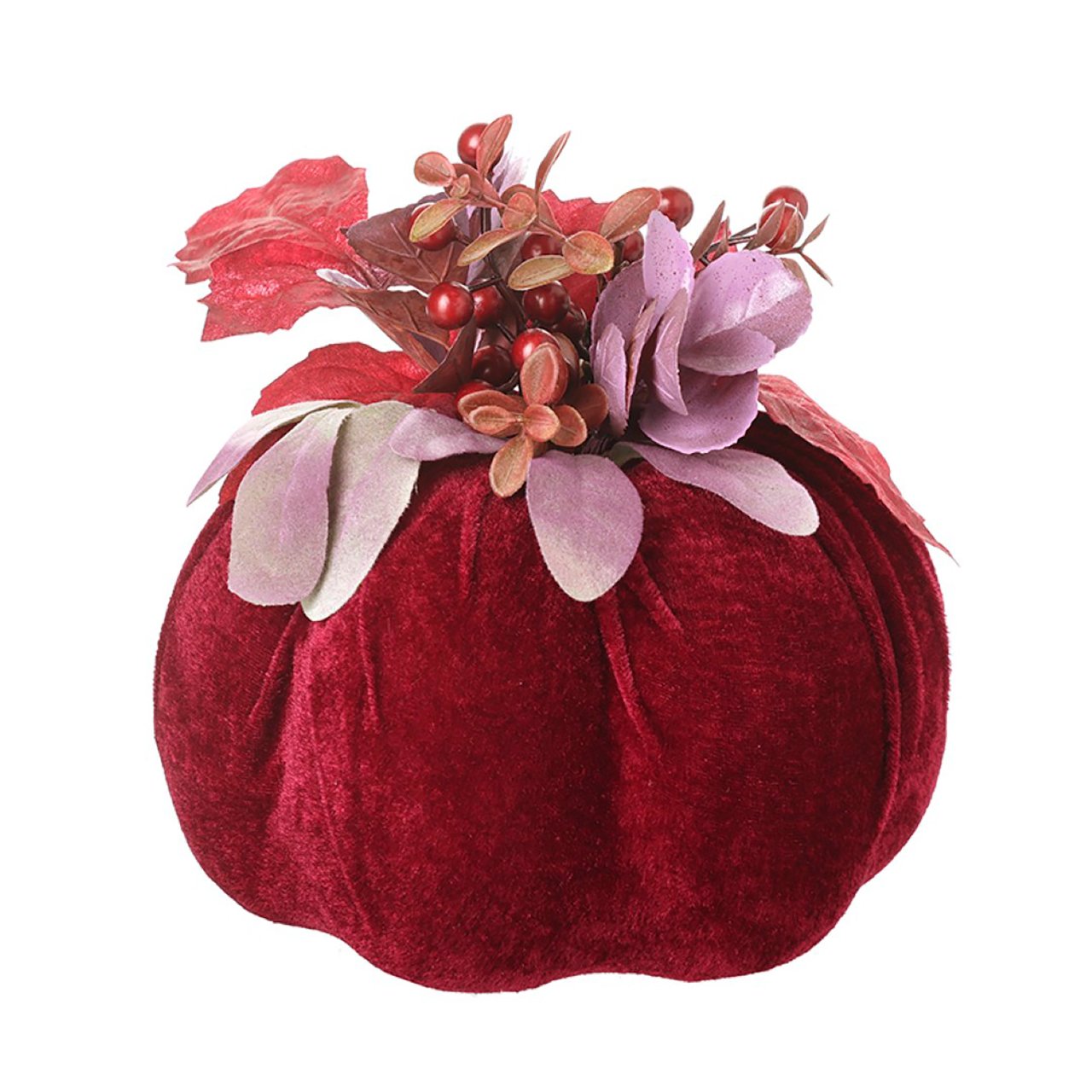 Purple Velvet Pumpkin
