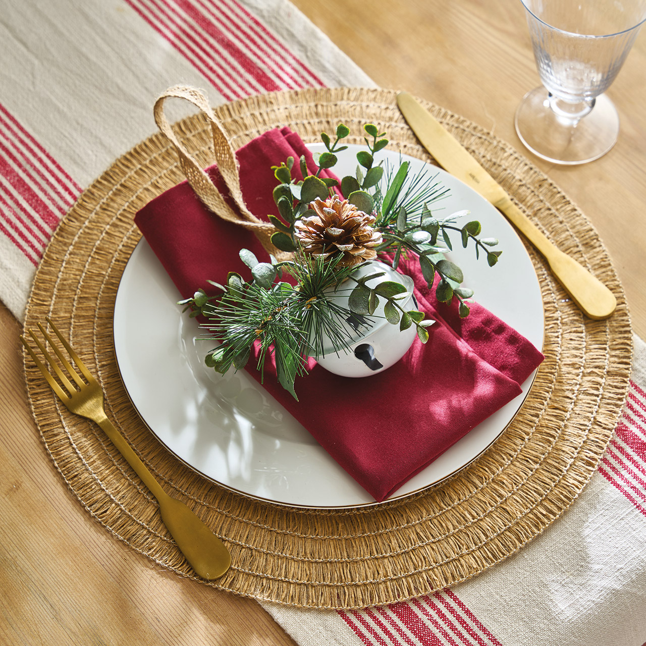 White Bell Hanging Decoration