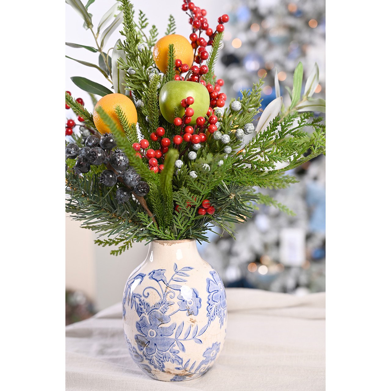 Citrus Christmas Arrangement