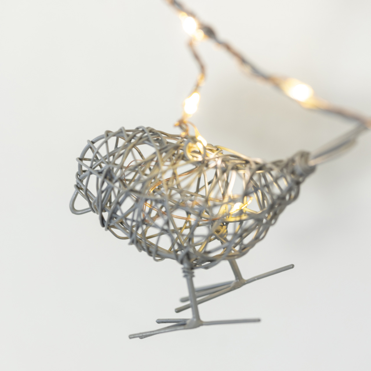 Bird Garland with Lights