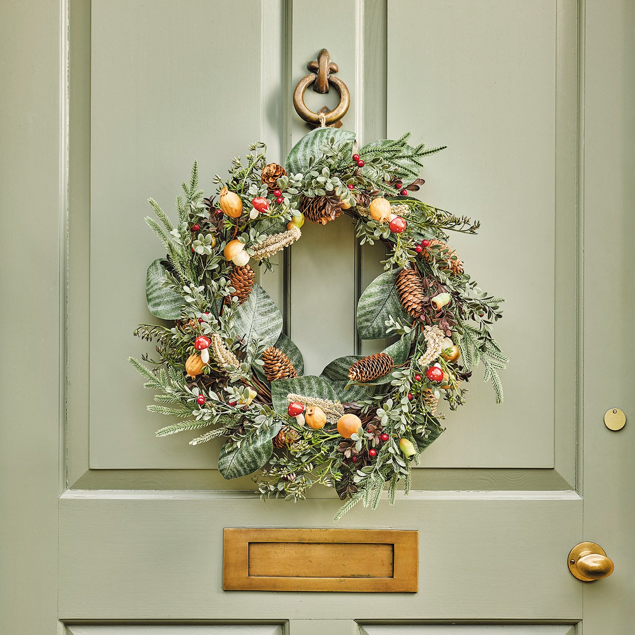 Acorn and Toadstool Wreath