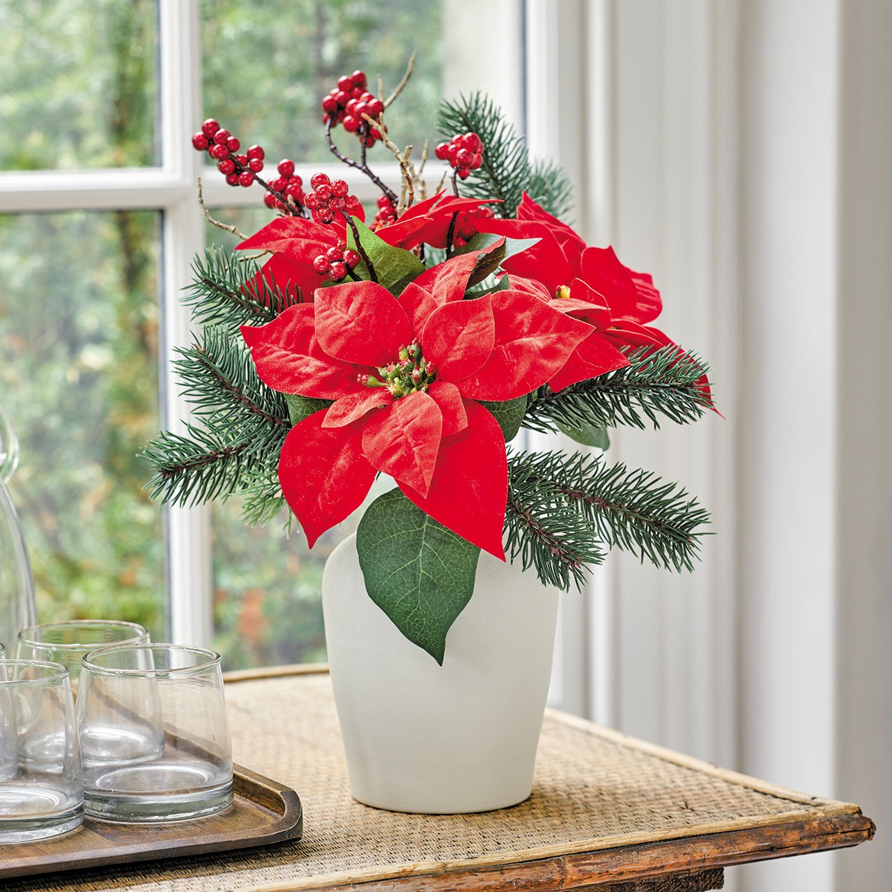 Poinsettia and Pine Collection