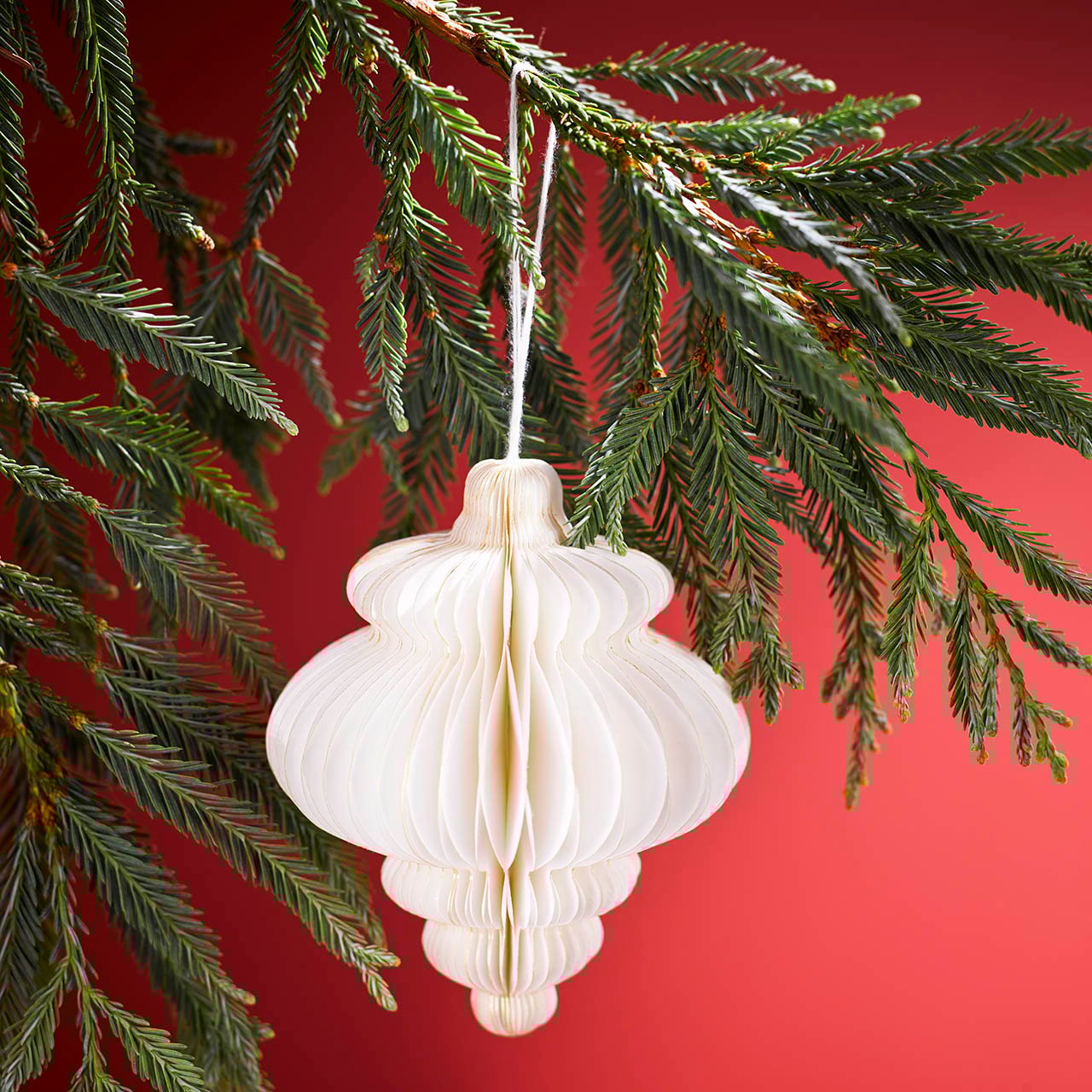 Paper Ornate Baubles, Set of 2