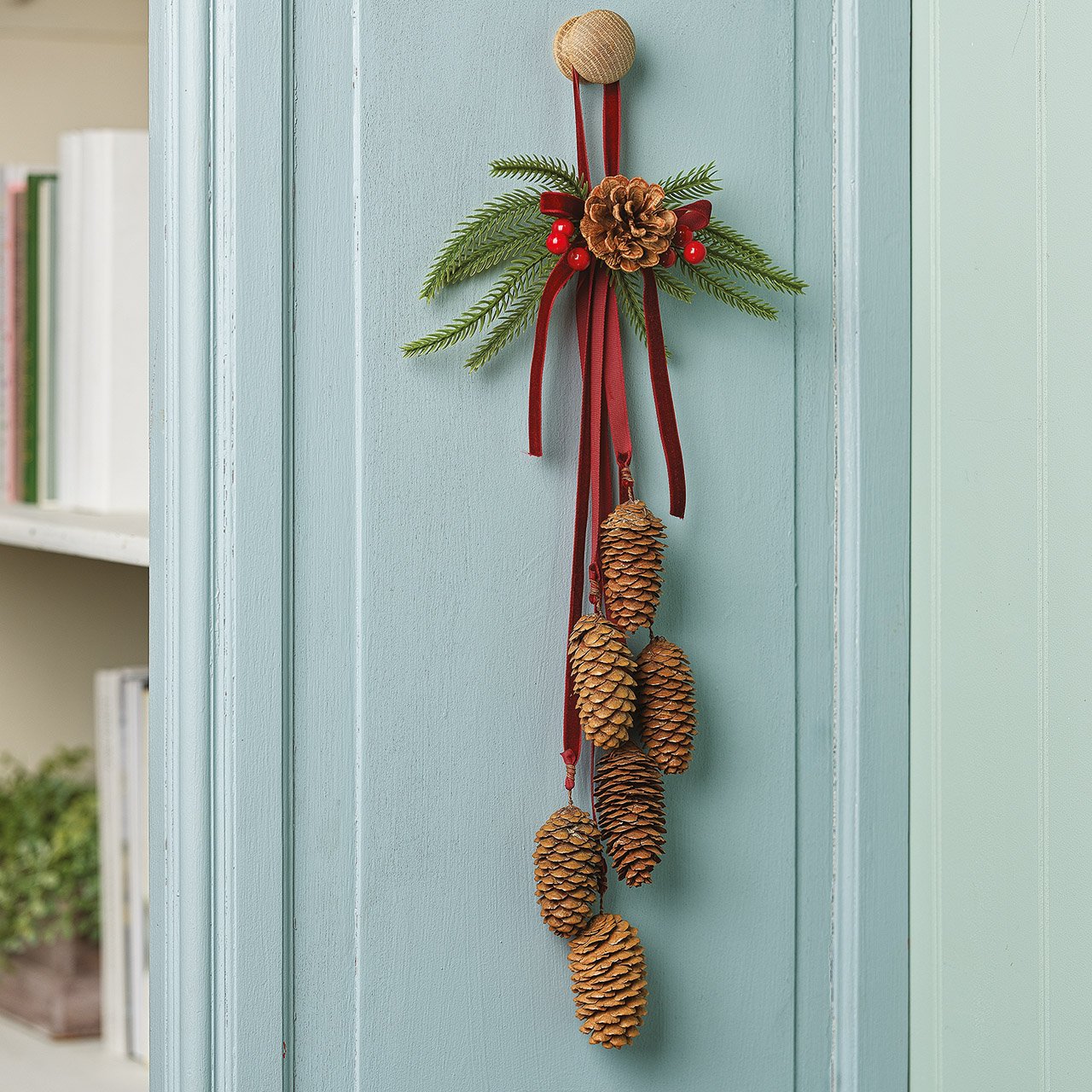 Hanging Pinecone Decoration