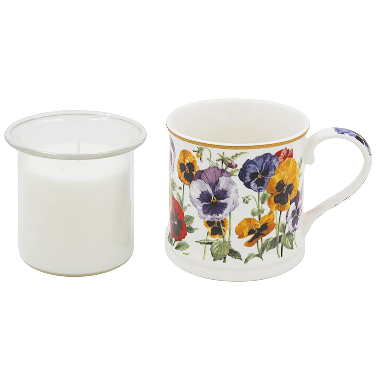 Flower Mug Candle