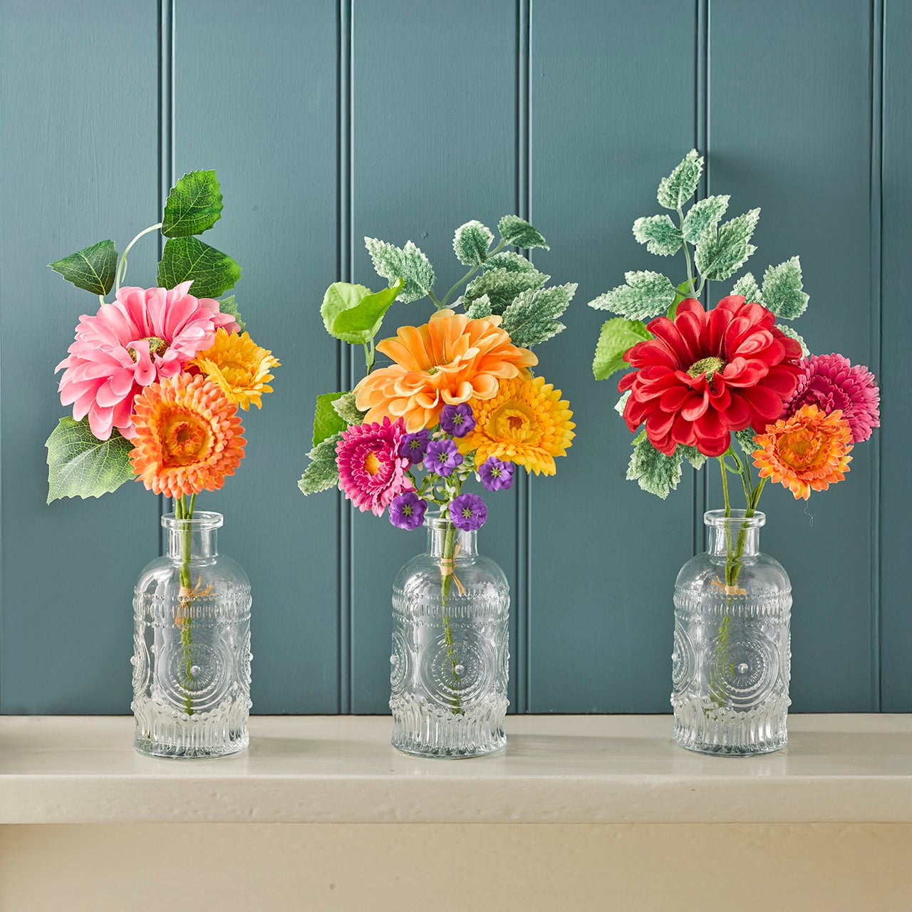 Gerbera and Strawflower Collection, Set of 3?
