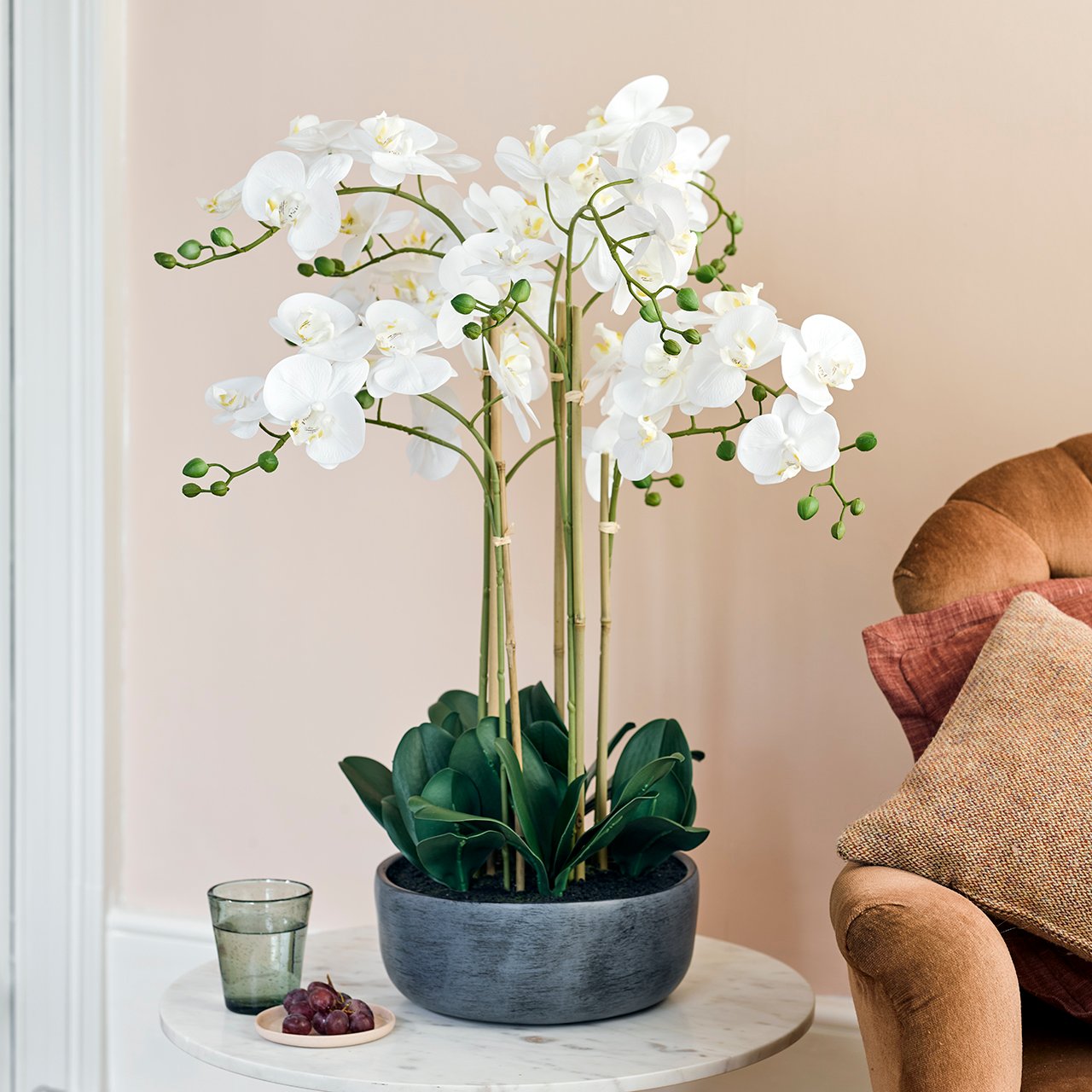 Real Touch White Orchid