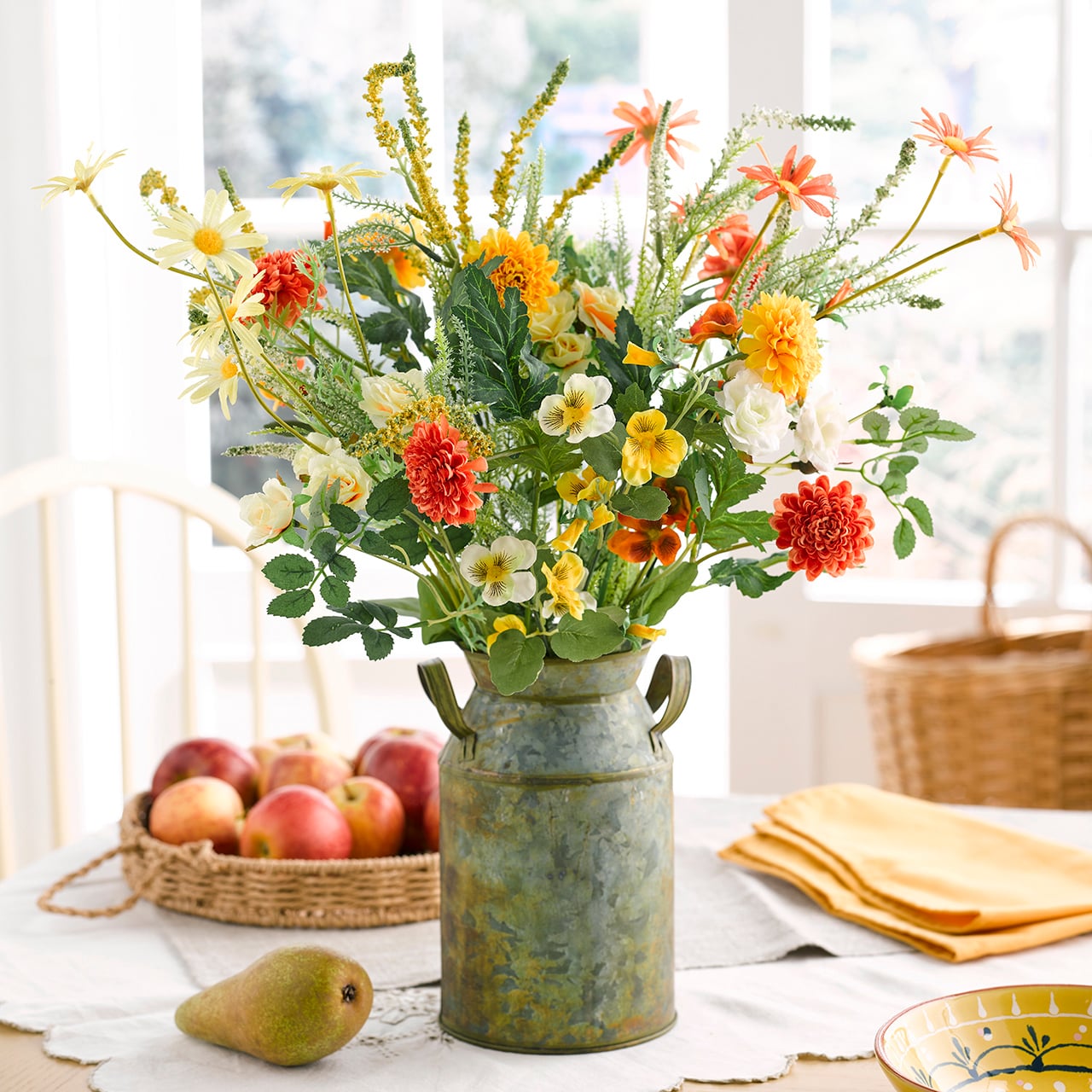 Marigold Churn Arrangement