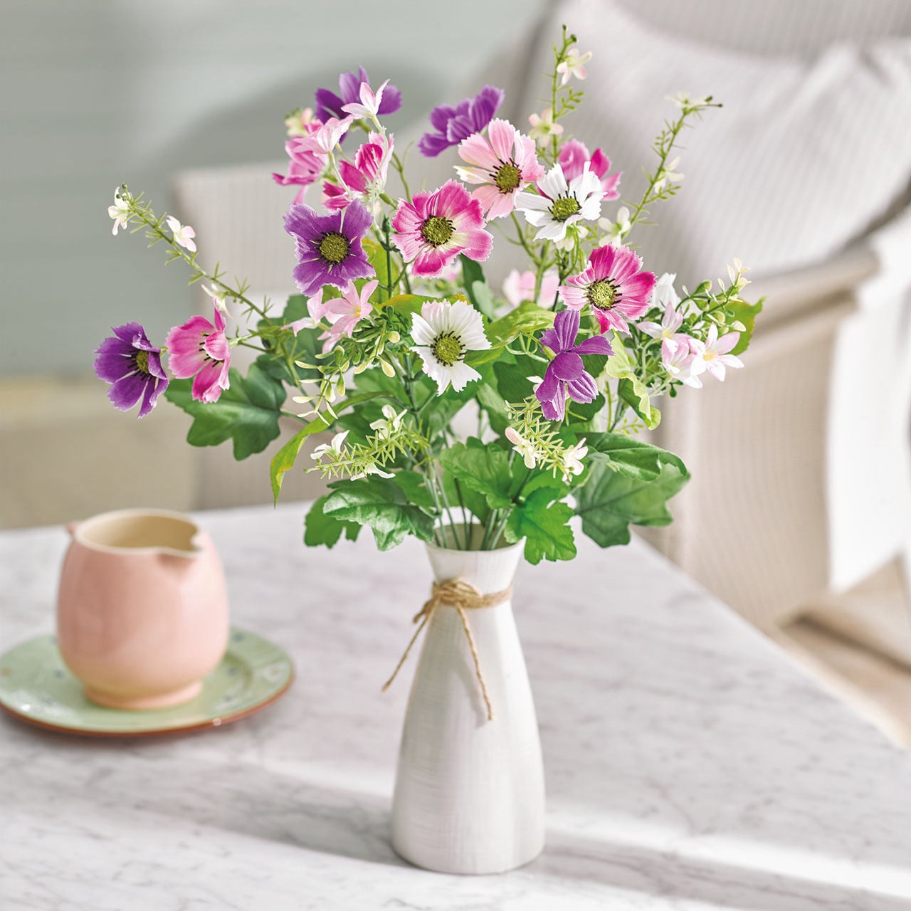 Cosmos and Blossom Arrangement