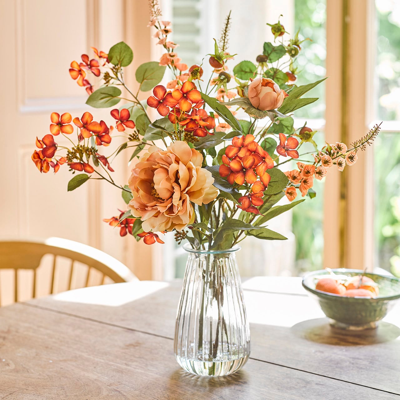Rosehip and Flowers Arrangement