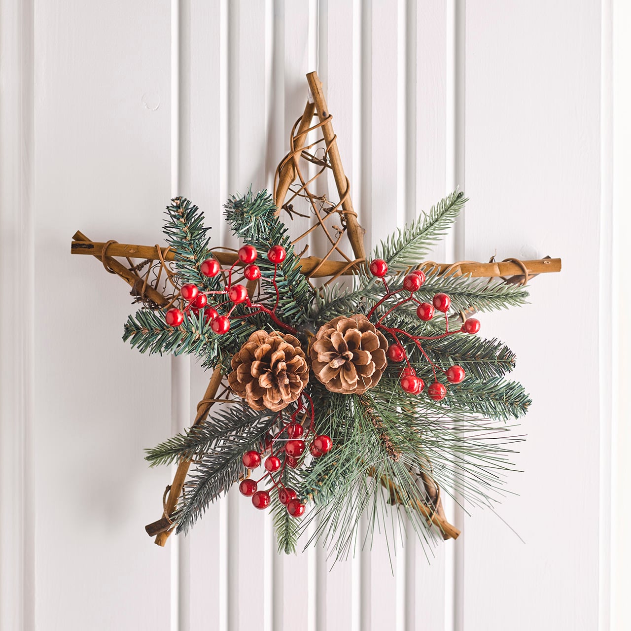 Wooden Star Decoration