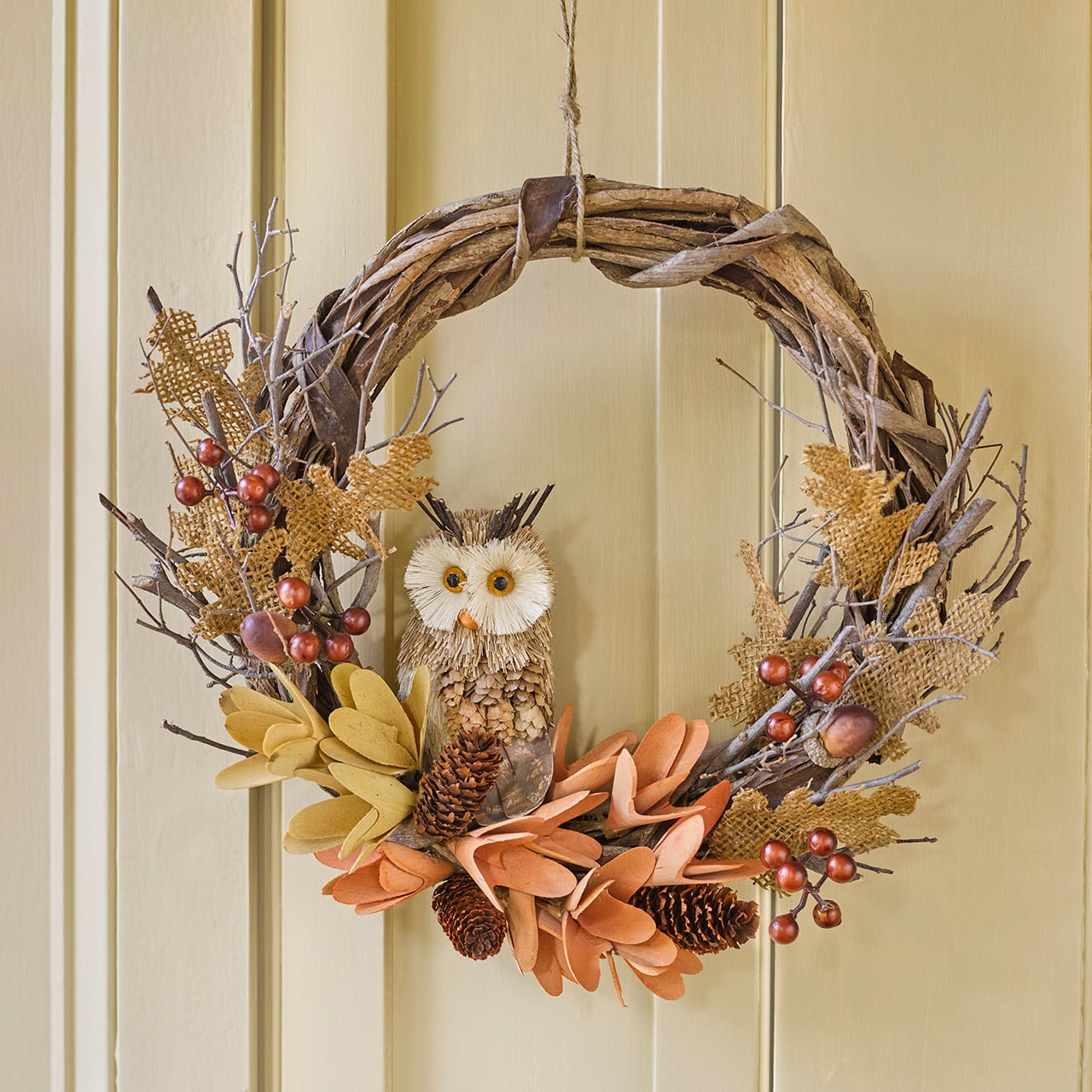 Owl Wreath