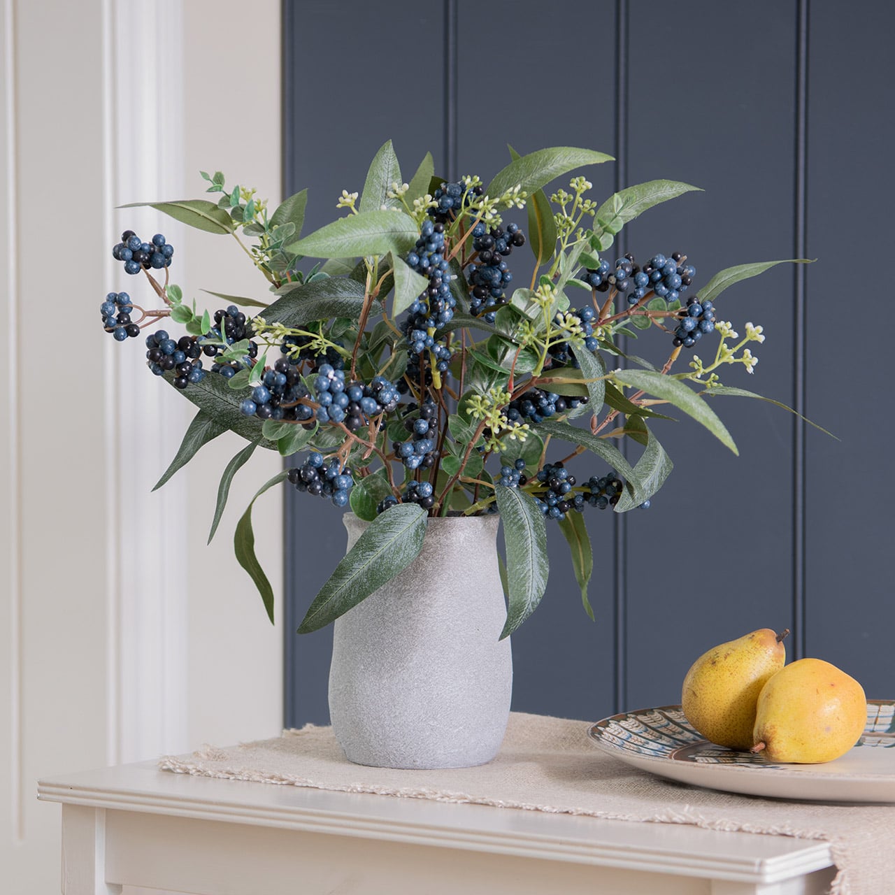 Eucalyptus and Berry Arrangement