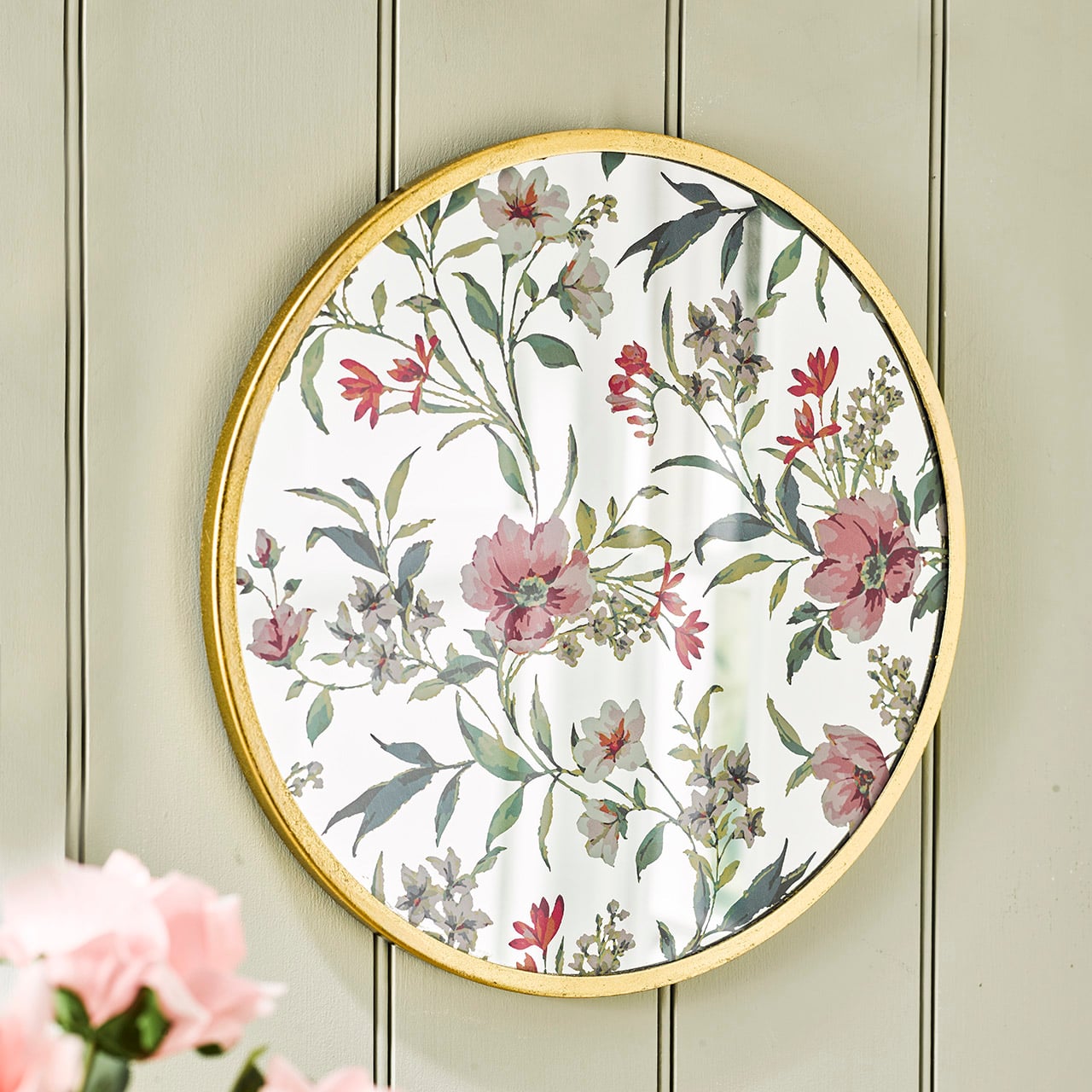 Floral Mirror