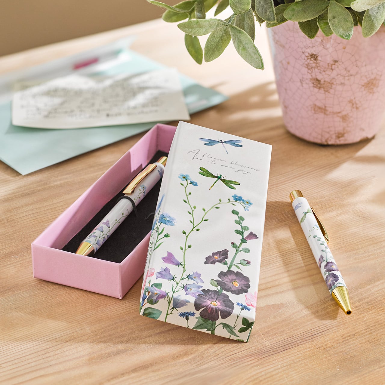 Wild Flowers Gift Boxed Pen Set
