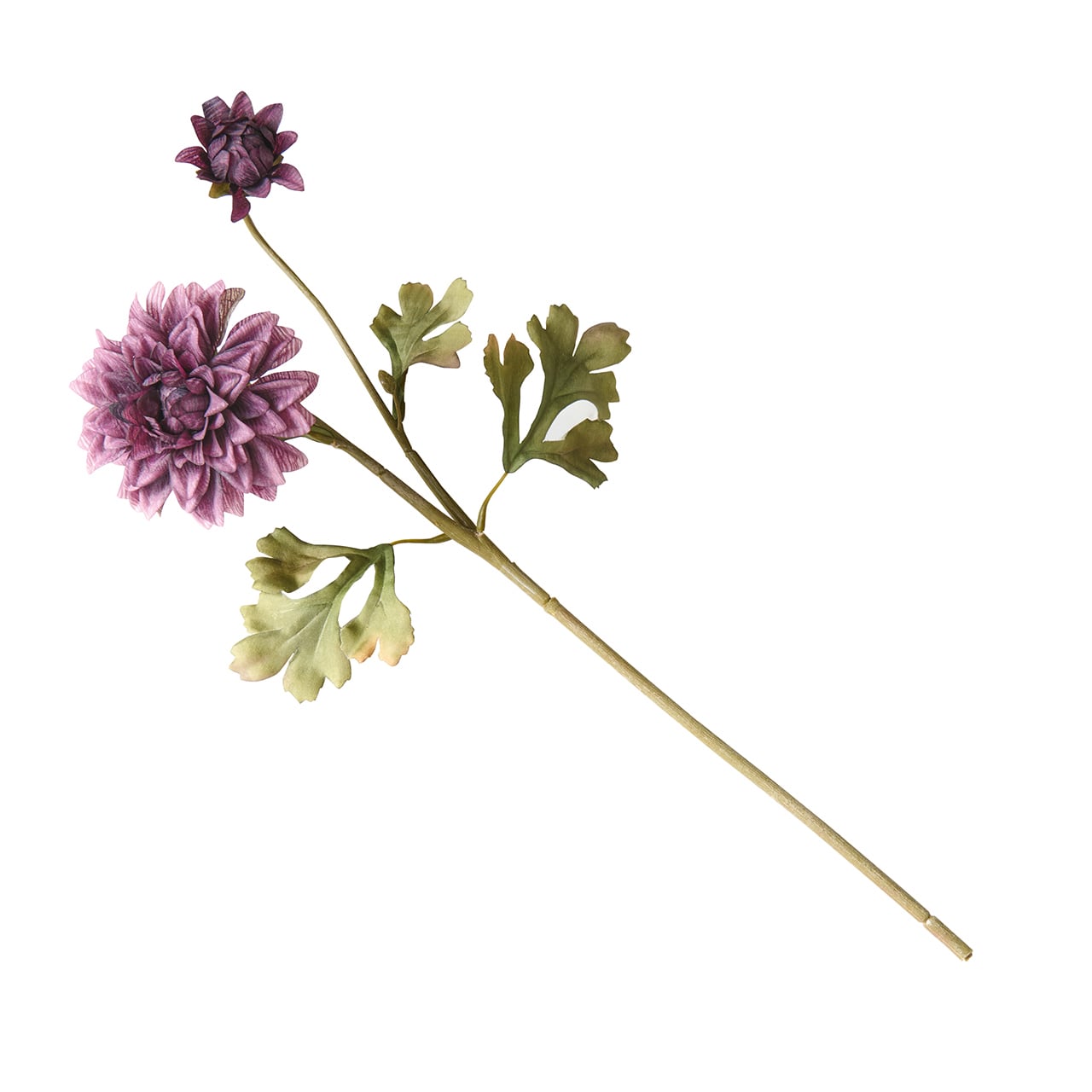 Set of 5 Purple Dahlia Spray