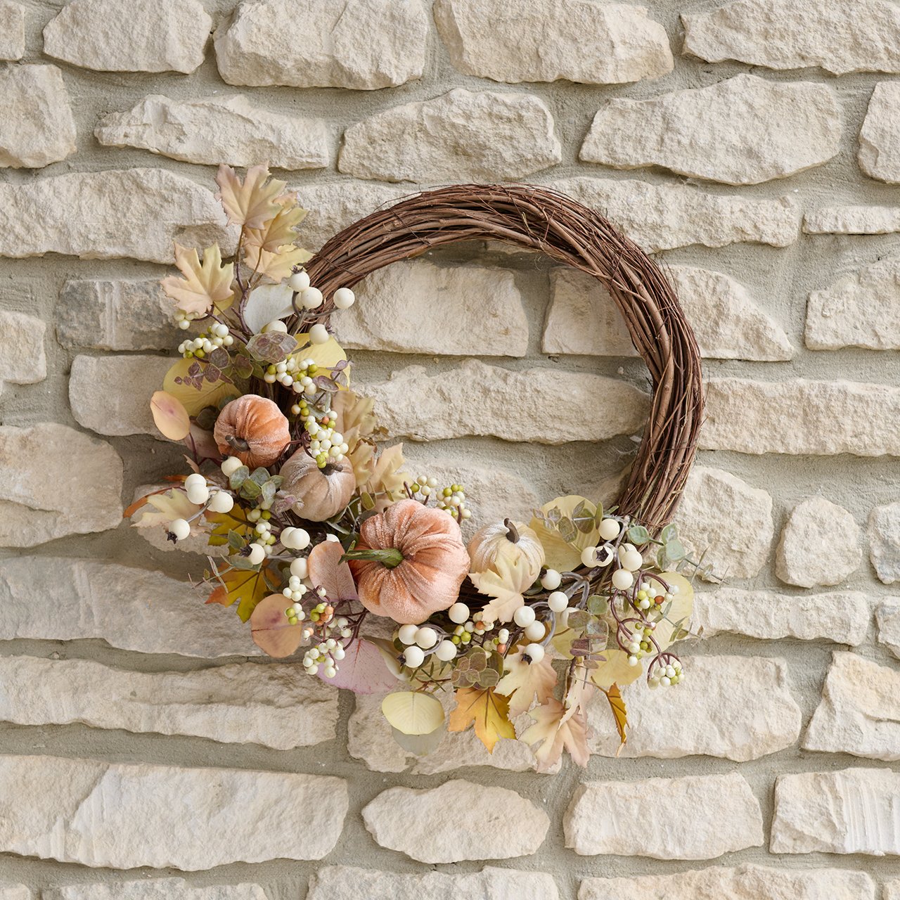 Autumn Half Wreath