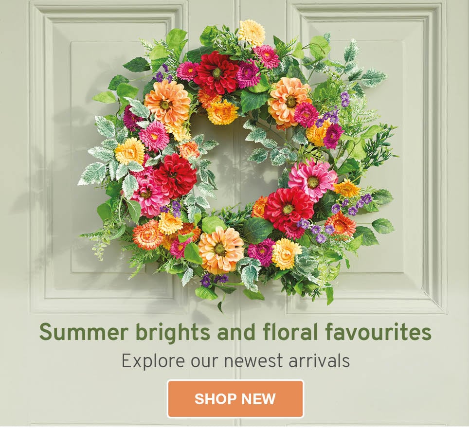 Summer brights and floral favourites. Explore our newest arrivals