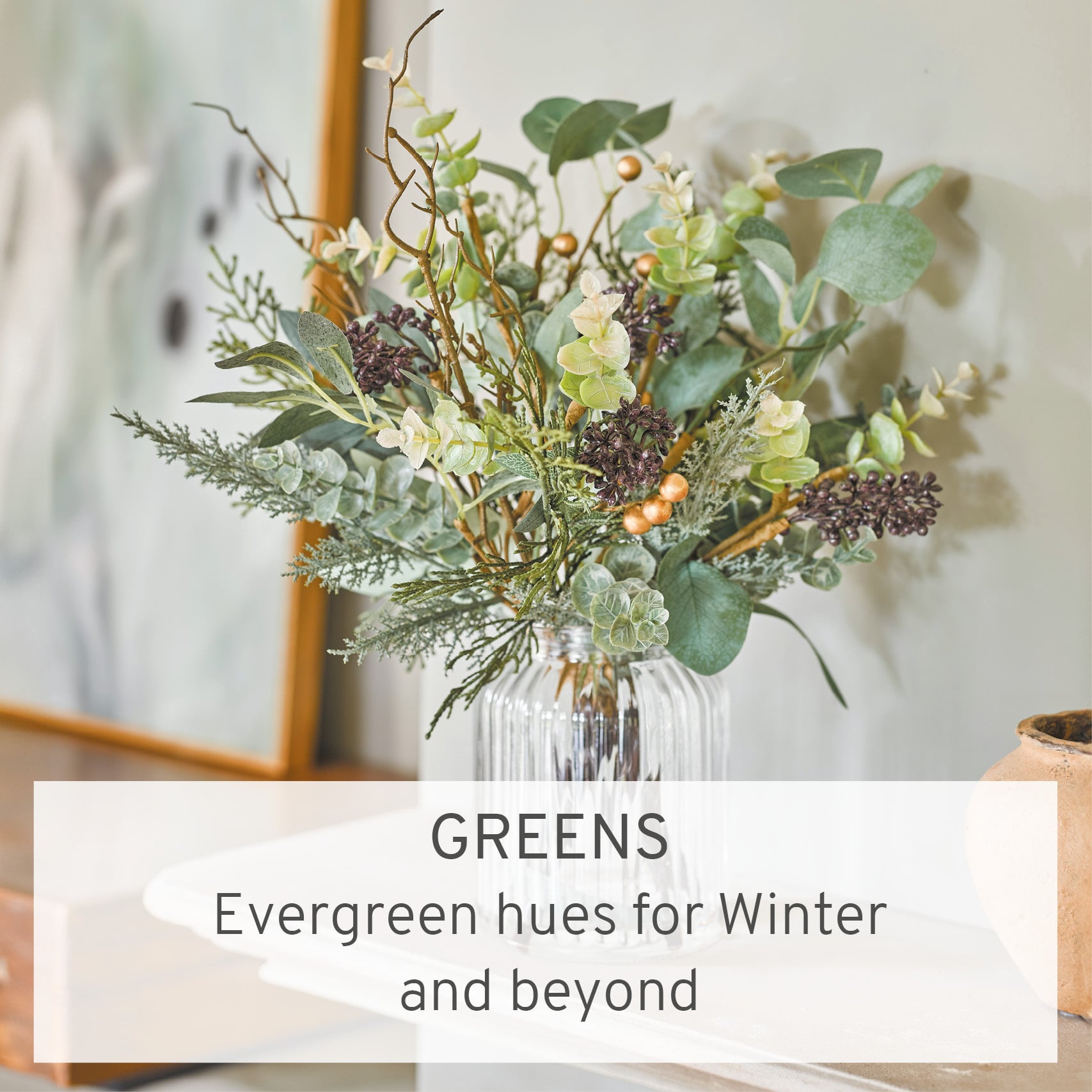 GREENS - Evergreen hues for Winter and beyond